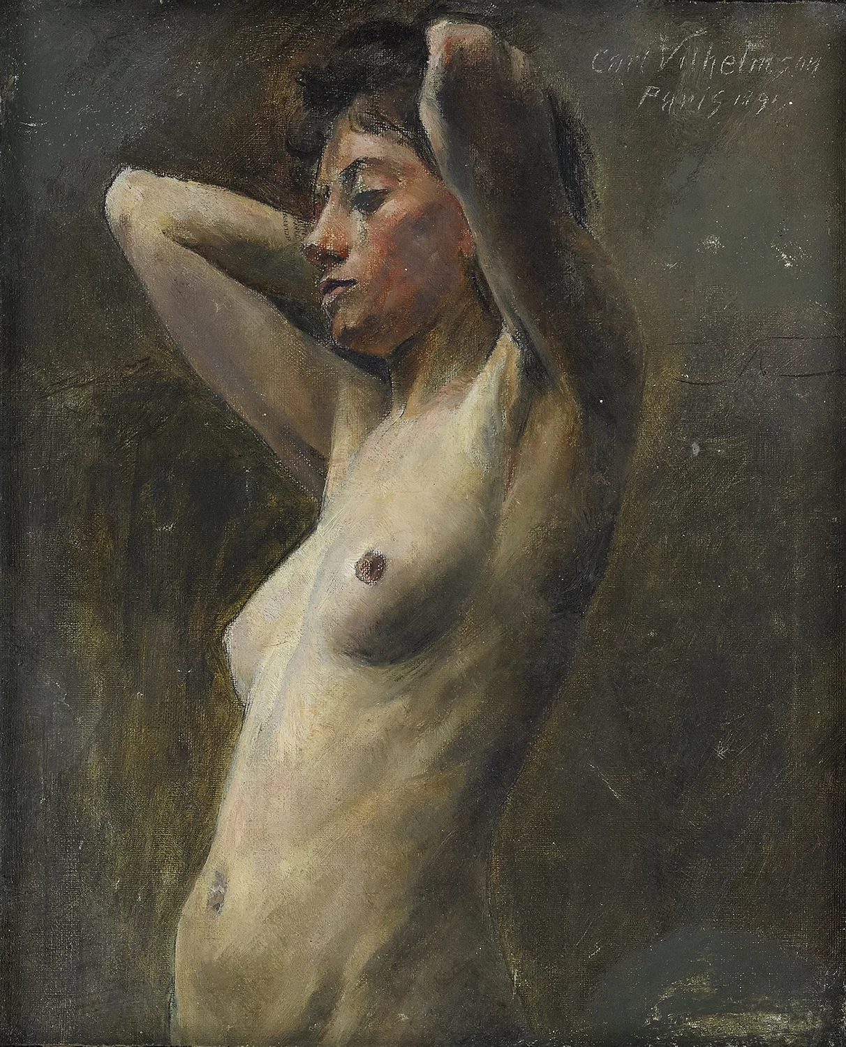 Studio di nudo, 1891